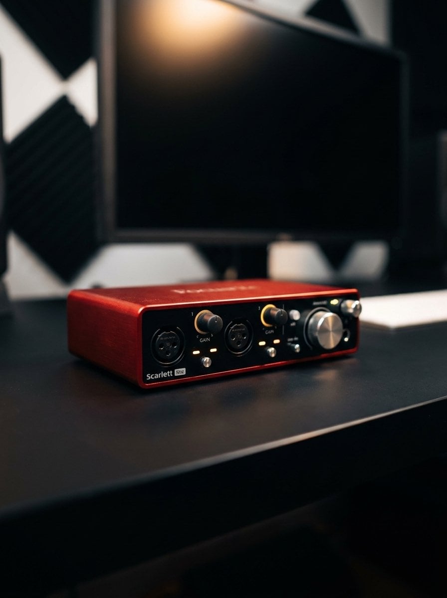 24/7 White Studio focusrite